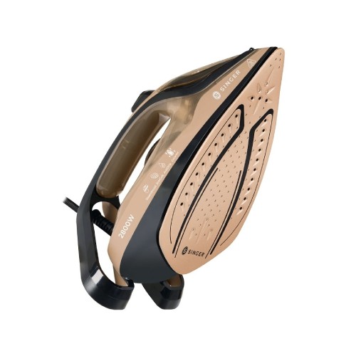 ΣΙΔΕΡΟ ΑΤΜΟΥ SINGER STI-1820 BLACK GOLD 2800W 280ml 20-140gr/min CERAMIC GLIDE & ΚΑΘΕΤΟ ΑΤΜΟ